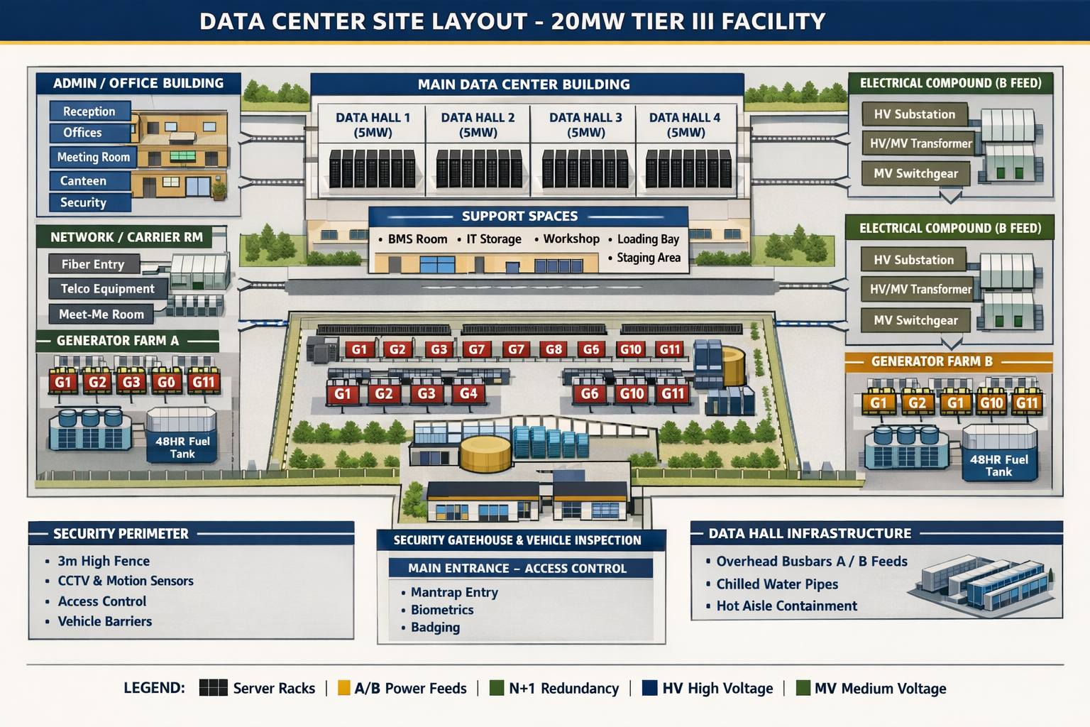 The Electrical Power System in Data Centers - The World of Engineers
